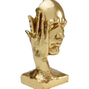 KARE Design Objeto decorativo In my Mind Dourado 30cm Fashion