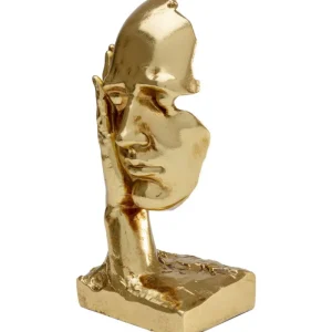 KARE Design Objeto decorativo In my Mind Dourado 30cm Fashion