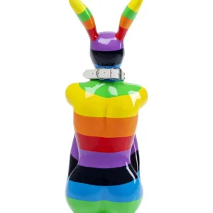 KARE Design Objeto Decorativo Sitting Rabbit Rainbow 80cm Clearance