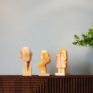 KARE Design Objeto decorativo Thought Brown 27cm Fashion