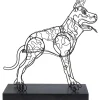 KARE Design Objeto decorativo Wire Attack Dog 36 cm Hot
