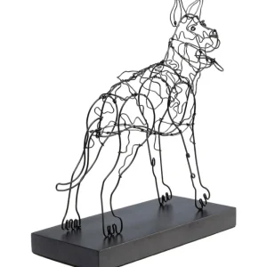 KARE Design Objeto decorativo Wire Attack Dog 36 cm Hot