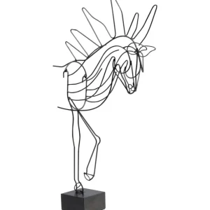 KARE Design Objeto decorativo Wire Horse 51cm Hot