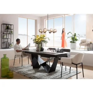 KARE Design Objeto decorativo Xadrez Transparente 60x60 cm Clearance