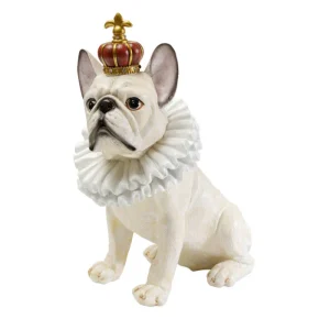KARE Design Peça Decoratica King Dog Branco 33cm Online