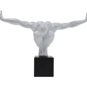 KARE Design Peça Decorativa Athlet Branca Small Discount