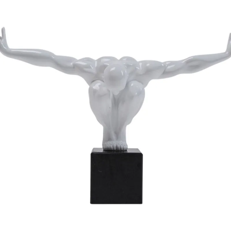 pea_decorativa_athlet_bra_0.webp KARE Design Peça Decorativa Athlet Branca Small Discount