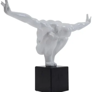 KARE Design Peça Decorativa Athlet Branca Small Discount