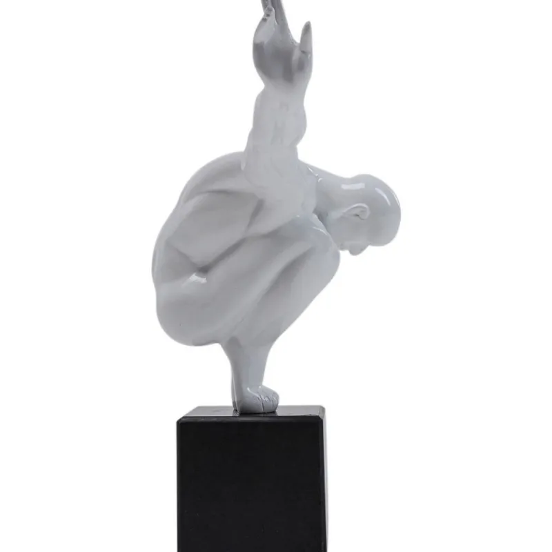 pea_decorativa_athlet_bra_2.webp KARE Design Peça Decorativa Athlet Branca Small Discount