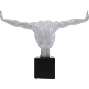 KARE Design Peça Decorativa Athlet Branca Small Discount