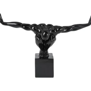 KARE Design Peça Decorativa Athlet Preta Small Discount