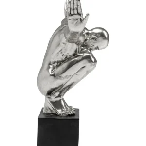 KARE Design Peça Decorativa Athlete XL Prateado Outlet