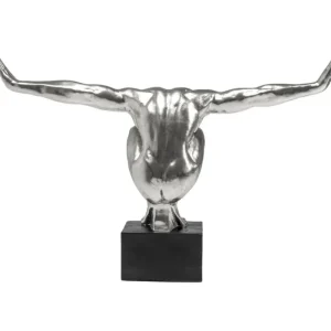KARE Design Peça Decorativa Athlete XL Prateado Outlet