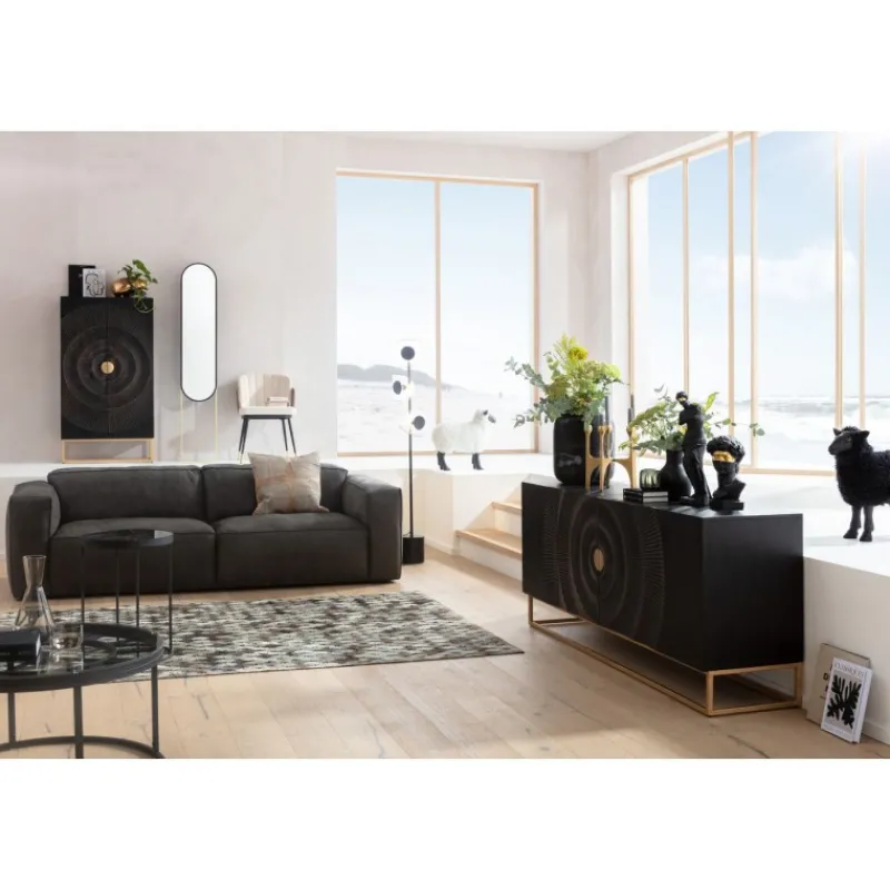 pea_decorativa_bathilde_p_7.webp KARE Design Peça decorativa Bathilde Preto 48 cm Fashion