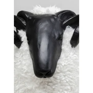 KARE Design Peça Decorativa Bathilde Ram Branco 78 cm Clearance