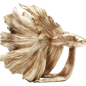 KARE Design Peça Decorativa Betta Fish Gold Small Hot