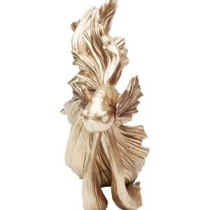 KARE Design Peça Decorativa Betta Fish Gold Small Hot