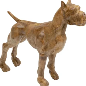 KARE Design Peça Decorativa Bullgos em madeira 70x78cm Online