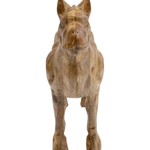 KARE Design Peça Decorativa Bullgos em madeira 70x78cm Online