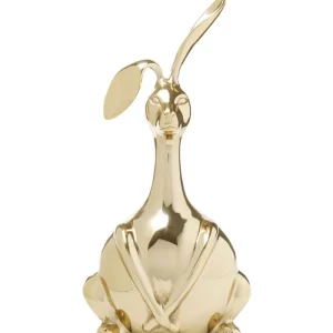 KARE Design Peça decorativa Bunny Dourado 37 cm Fashion