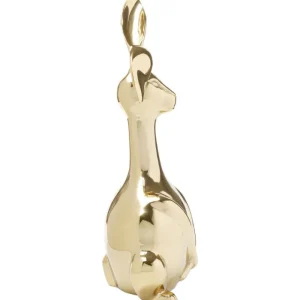 KARE Design Peça decorativa Bunny Dourado 37 cm Fashion