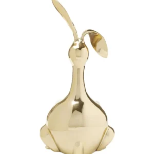 KARE Design Peça decorativa Bunny Dourado 37 cm Fashion