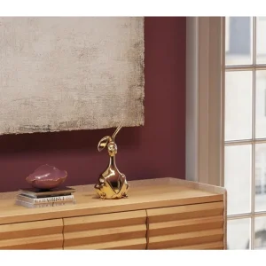 KARE Design Peça decorativa Bunny Dourado 37 cm Fashion