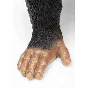 KARE Design Peça decorativa Butler Playing Chimp Black 52 cm Fashion