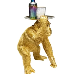 KARE Design Peça Decorativa Butler Playing Chimp Gold 52 cm Clearance