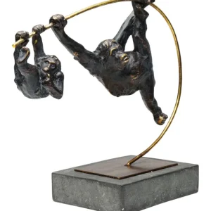 KARE Design Peça Decorativa Climbing Monkeys Clearance