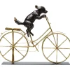 KARE Design Peça Decorativa Dog With Bicycle Online
