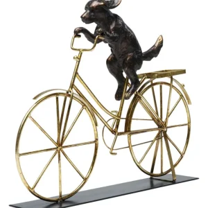 KARE Design Peça Decorativa Dog With Bicycle Online