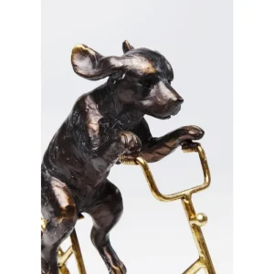 KARE Design Peça Decorativa Dog With Bicycle Online
