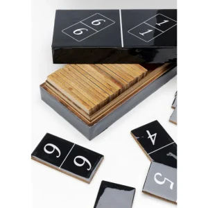 KARE Design Peça Decorativa Domino Black 24x7 cm Best