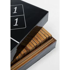 KARE Design Peça Decorativa Domino Black 24x7 cm Best