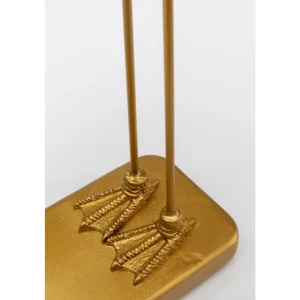 KARE Design Peça decorativa Flamingo Love Dourada 39 cm Outlet