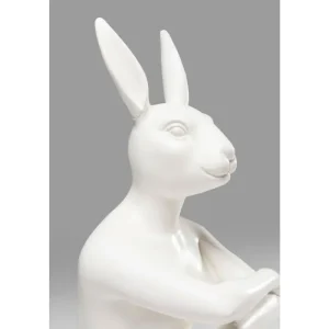 KARE Design Peça Decorativa Gangster Rabbit Branco New