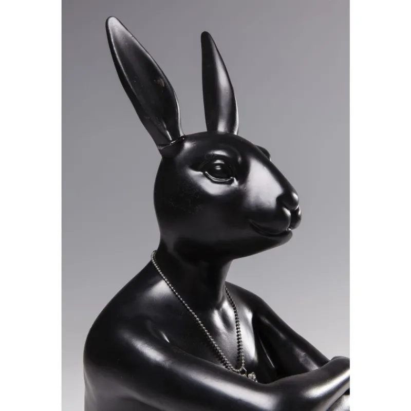 pea_decorativa_gangster_r_2.webp KARE Design Peça Decorativa Gangster Rabbit Preto Hot