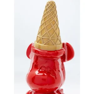 KARE Design Peça decorativa Gelato Bear Red 40 cm Discount