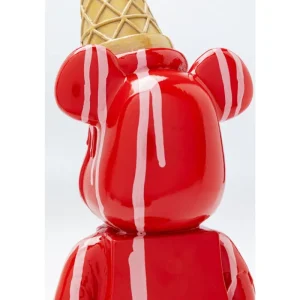 KARE Design Peça decorativa Gelato Bear Red 40 cm Discount