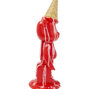 KARE Design Peça decorativa Gelato Bear Red 40 cm Discount