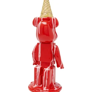 KARE Design Peça decorativa Gelato Bear Red 40 cm Discount