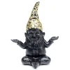 KARE Design Peça decorativa Gnome Meditation Black Gold 19cm Hot