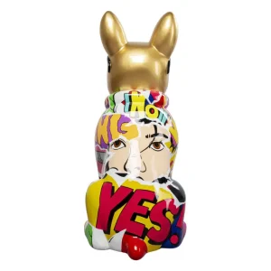 KARE Design Peça decorativa Graffiti Dog 152cm Discount