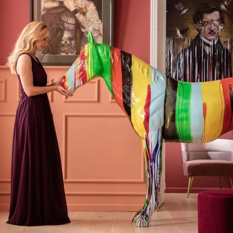 pea_decorativa_horse_colo_3.webp KARE Design Peça Decorativa Horse Colore Hot