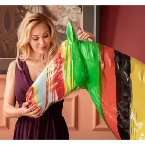 KARE Design Peça Decorativa Horse Colore Hot