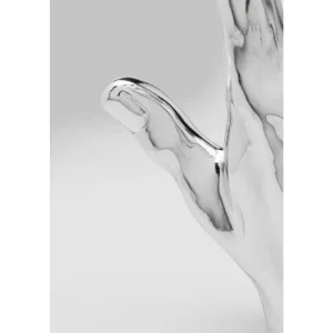 KARE Design Peça decorativa Mano Diamond Ring Silver Clearance