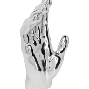KARE Design Peça decorativa Mano Diamond Ring Silver Clearance