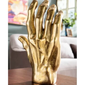 KARE Design Peça Decorativa Mano Dourada Best
