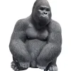 KARE Design Peça Decorativa Monkey Gorilla Side Medium Preto Fashion